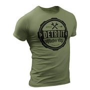Detroit T Shirts Unisex S M L XL XXL - Motor City Forever T-Shirt — Detroit Tee Shirts by DETROIṬ★REBELS