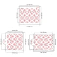 thumbnail image 7 of Cheers.US Food Grade Cake Stencil Flowers Plastic Powdered Sugar Sieve Mould, Geometric Pattern Lace Border Cake Stencil Plastic Lace Cake Boder Stencils Mould Cake Decoration, 7 of 7