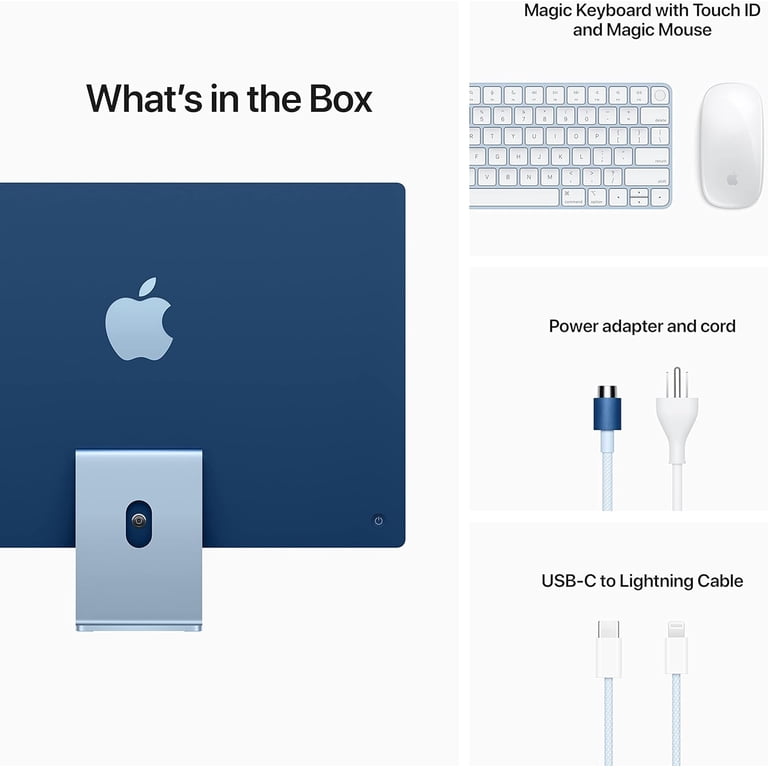 Restored Apple 2021 iMac All in one Desktop Computer with M1 chip