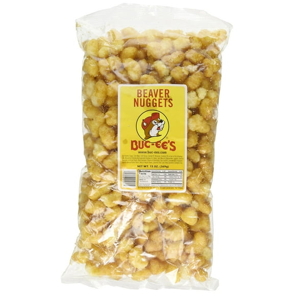 Buc-ee's Famous Beaver Nuggets MGF3 Sweet Corn Puff Snacks Texas Bucees, One 13 Ounce Bag