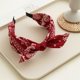 thumbnail image 1 of Diadema con nudo en la oreja pequeña de estilo étnico de tres estados, accesorios para el cabello con sello de prensa ancha, diadema estampada grande para mujer, 1 of 6