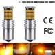 thumbnail image 4 of 2 x 1156 Amber 7506 P21W LED Bulbs BA15S Yellow Front Rear Turn Signal Lights, 4 of 5