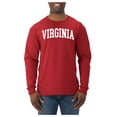thumbnail image 2 of Wild Bobby State of Virginia College Style Men Long Sleeve Shirt, 2 of 6