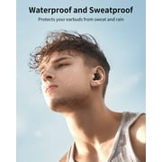 Wireless Earbuds,5.4 Bluetooth Headphones with ENC Noise Canceling,Built-in Mic, 40H Long Playtime, Stereo Earphones for iPhone & Android