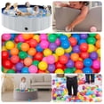 thumbnail image 5 of iYofe Ball Pit Balls 500 Phthalate Free BPA Free Crush Proof Plastic, Kids' Ball Pit Balls 7 Bright Colors in Reusable Play, 5 of 7