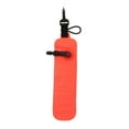 thumbnail image 2 of Buceo marcador de superficie boya señal tubo salchicha alta visibilidad portátil inflable Naranja, 2 of 8