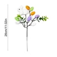 thumbnail image 3 of ddioayh Easter Floral Picks Artificial Flower Stem-Shapes with Berry Egg Easter Spring Bunny Decoration 28cm for Home Festival Decor, 3 of 6