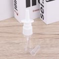 thumbnail image 2 of EeaseCA 10pcs 15ml Transparent Flat-shouldered Bottles Nasal Spray Bottle Empty Rhinitis Sprayer, 2 of 7