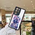 thumbnail image 2 of Mantenga su iPhone seguro y agregue un toque de diversión con una funda para teléfono plateada mate de doble capa con dibujos animados, 2 of 4