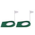 thumbnail image 1 of Taza de práctica para golf Cola de 2 piezas con Agujero y bandera equipo de entrenamiento para interior exterior oficina garaje patio, 1 of 8