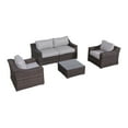 thumbnail image 4 of Living Source International LSI 5 Piece Sectional Seating Group With Cushion, 4 of 4