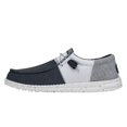 thumbnail image 1 of HeyDude Wally Tri Varsity Mocasines Slip-On para Hombre Azul Marino, 1 of 6