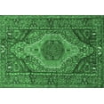 thumbnail image 1 of Ahgly Company Indoor Rectangle Persian Emerald Green Traditional Area Rugs, 2' x 3', 1 of 4