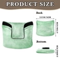 thumbnail image 2 of Haosy Colorful Green Watercolor Golf Mallet Putter Cover Strong Magnetic Leather Golf Club Headcover Closure, 2 of 7