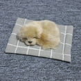 thumbnail image 6 of Walbest Mini Simulation Lovely Sleeping Dog Plush Doll Sound Mat Home Office Car Cashboard Ornament Decor, Kids Stuffed Toy with Sound Adorable Sleeping Puppy for Decoration and Gift, 6 of 7