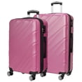 thumbnail image 1 of Set 2 Maletas Sun Coast Dubai Oro Rosa 24" y 28" con Ruedas 360° Resistentes, 1 of 7