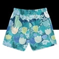thumbnail image 7 of FORMRS Boys Swim Trunks Quick Dry Mesh Lining Beach Boardshorts, Sizes XS-XL, Vibrant Cat Pattern, 7 of 7