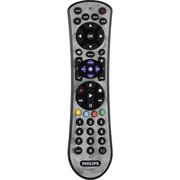 Philips 4-Device Universal Remote Control, Marble, SRP4320M/27