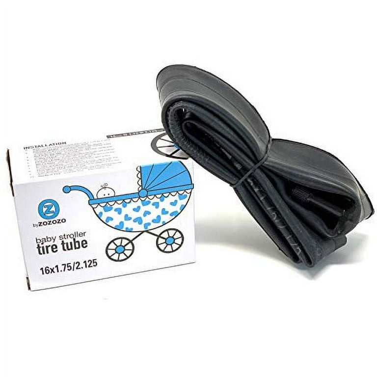 Graco Stroller Tire Tube Replacement Rear Wheels 16 inch x 1.75 x 2.125 Inner Tubes for Graco Jogging Strollers