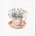 thumbnail image 5 of Great Art Now Garden Tea by Lisa Audit 4 Piece Canvas Art Set Each 14"W x 14"H, 5 of 5