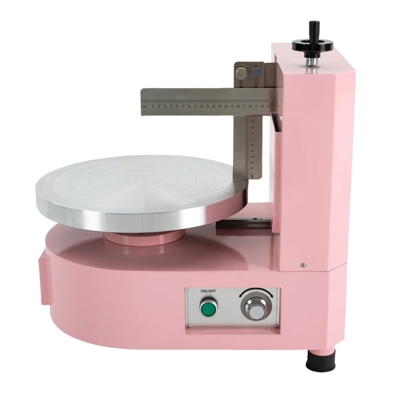 Autrinix Electric Cake Decorating Machine, Adjustable Speed Rotating Pan 14.17-Inch, Professional Cake Coating & Scraper Tool for Buttercream and Frosting, Ideal for Home & Bakery Use
