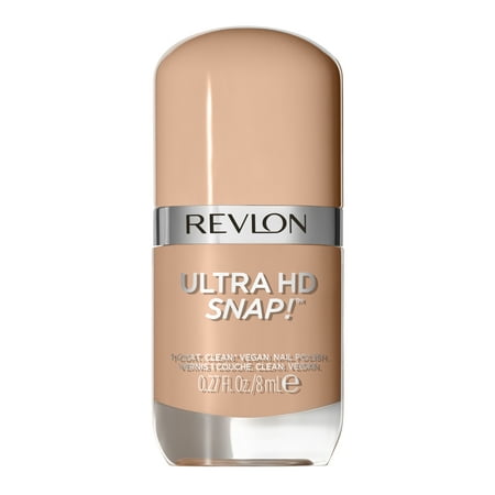 Revlon Ultra HD Snap Nail Colors, Natural Rich Glossy Nail Polish, 100% Vegan Formula, No Base and Top Coat Needed, 012 Driven, 0.27 fl oz