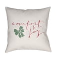thumbnail image 2 of Surya HDY010-1818 18 x 18 x 4 in. Comfort Square Throw Pillow, White & Blue, 2 of 2