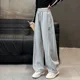 thumbnail image 4 of Pantalones de pierna ancha con patrón de plátano para niños, pantalones largos informales de otoño, trajes geniales de moda para niñas, ropa de estilo coreano para niños, 4 of 5