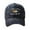 Black, variant on Mens And Womens Black Vintage Baseball Cap Colorful Fish Letter Embroidery Detail Cap Casual Adjustable Outdoor & Fishing Sun Protection Cap