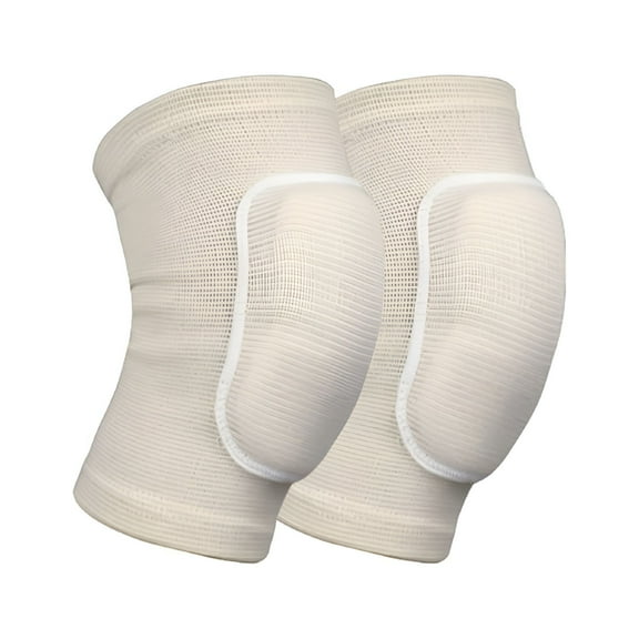 BESTSKY 1Pair Sports Knee Pads Dance Sponge Knee Pads Adult Elbow Pads Dancing Roller Skating Knee Pads Beige S