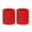 Neon Red, variant on Wrist Sweatbands for Men & Women for Sport Events, Terry Cloth Athletic Wrist Sweatband Arm Bands for Basketball Football