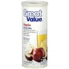 Great Value Sf Apple Drink Mix Tubs