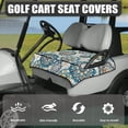 thumbnail image 3 of Whosucclay Datura Flower Thickened Golf Cart Seat Protector Anti-Fade for EZGO Yamaha Club Car Icon, Anti-Wear Golf Cart Seat Cover, 3 of 7