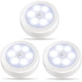 thumbnail image 1 of Sensor de cuerpo humano 6LED luz blanca luz blanca * 3 piezas Ormromra WMZL-1809, 1 of 4