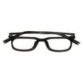 thumbnail image 6 of John Varvatos Mens Plastic Square Eyeglass Frames, Smoke, V411, 51mm, 6 of 7