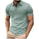 thumbnail image 1 of Camisas de Manga Larga para Hombres Suéter Cremallera Impresión Solapa Cuello, Blusa Casual para el Invierno, 1 of 6