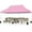 Pink, variant on Costway 10 x 20 FT Pop-up Canopy UPF50+ Sun Protection Tent with Carrying Bag White