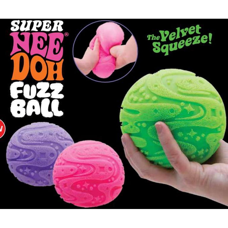 NeeDoh Super Fuzz Ball Stress Ball (1 RANDOM Color) - Walmart.com
