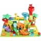 thumbnail image 4 of Bloques de construcción grandes para carreras de canicas, bolas rodantes locas, tobogán compatible con dinosaurios, túneles, piezas de ladrillos de animales, accesorios, juguetes para niños, 4 of 5