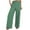 Army Green, variant on Lenpel Dress Pants for Women Elastic High Waisted Wide Leg Business Casual Work Pants Loose Office Trousers with Pockets