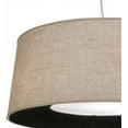 thumbnail image 4 of Meyda 152528 36 in. Cilindro D & B LED Pendant, Tapered Pleated Bottom Return, 4 of 7
