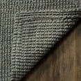 thumbnail image 5 of SAFAVIEH Natural Fiber Milica Solid Area Rug, Green/Gray, 10' x 14', 5 of 9