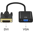 thumbnail image 2 of Adaptador Dvi A Vga, Gana 1080p Convertidor Activo Dvi-d A Vga 24+1,60hz, 2 of 5