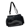 thumbnail image 3 of KLKCMS Ita Bag Clear Window Purse Pin Display for Cosplay Anime Display Halloween Party black, 3 of 6