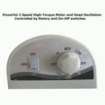 thumbnail image 2 of 20" Ind Grade Oscillating High Velocity Fan - Chrome Grill, 2 of 11
