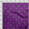 thumbnail image 2 of oneOone Silk Tabby Fabric Floral Block Print Fabric By The Yard 42 Inch Wide, 2 of 4