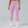 thumbnail image 5 of CCRFTGI Leggings for Women Butt Lifting High Waisted Workout Gym Yoga Pants Impact Sports Textured Tights Athletic Tummy Control quick-dry Workout Leggings Pink XL, 5 of 5