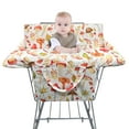 thumbnail image 2 of Shopping Cart Cover for Baby,2-in-1 Baby Cart Covers with Portable Cloth Bag Cart Seat Pad for Babies Grocery Cushion Cover Restaurant,Suitable for All Supermarkets and Restaurants, 2 of 6