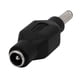 thumbnail image 1 of Adaptador corriente continua Unique Bargains 5.5 mm x 2.1 mm hembra a 4.5 mm x 3 mm Jack macho Negro, 1 of 2