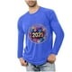 thumbnail image 1 of Blusas y camisas de manga larga con cuello redondo para hombre, deportivas, fitness, hogar, pijamas navideños estampados, camiseta de manga larga con cuello redondo, blusa de poliéster para hombre, 1 of 3